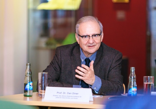 Verleihung des Leipziger Wissenschaftspreises 2013, Pressekonferenz, Prof. Dr. Dan Diner, Foto: Swen Reichhold